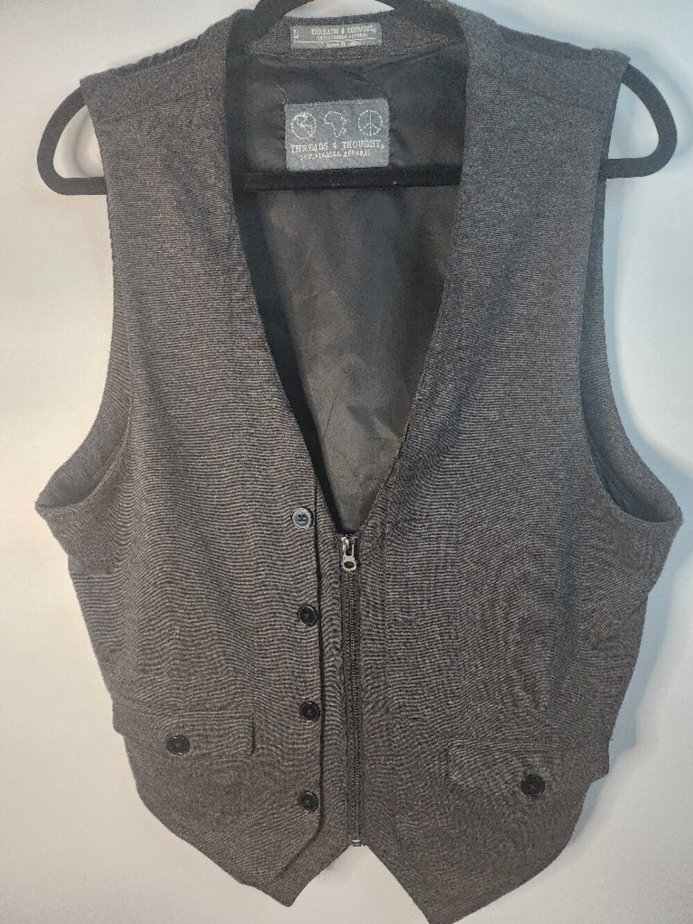 Threads 4 Thought Men’s Classic Vest – Size Large